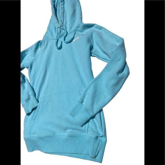 Gymshark Aqua Long Sleeve Hoodie - Picture 2 of 6